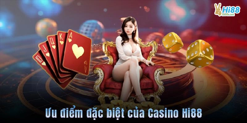 Điểm nổi bật của sảnh DG Casino tại Hi88